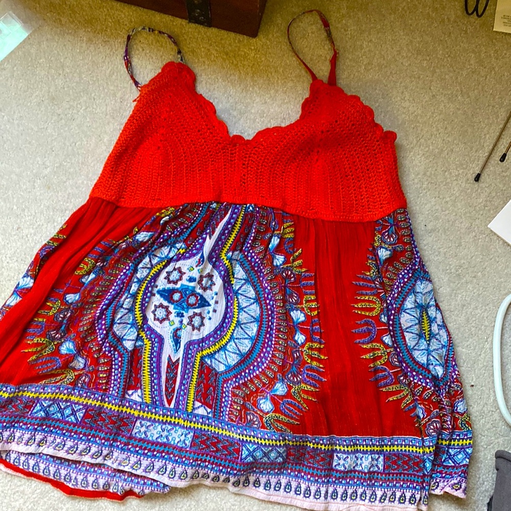 Women’s summer camisole nice and airy. Great for those hot summer days!